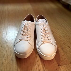 Brand new in box white new republic sneakers.  Comes with new republic socks.